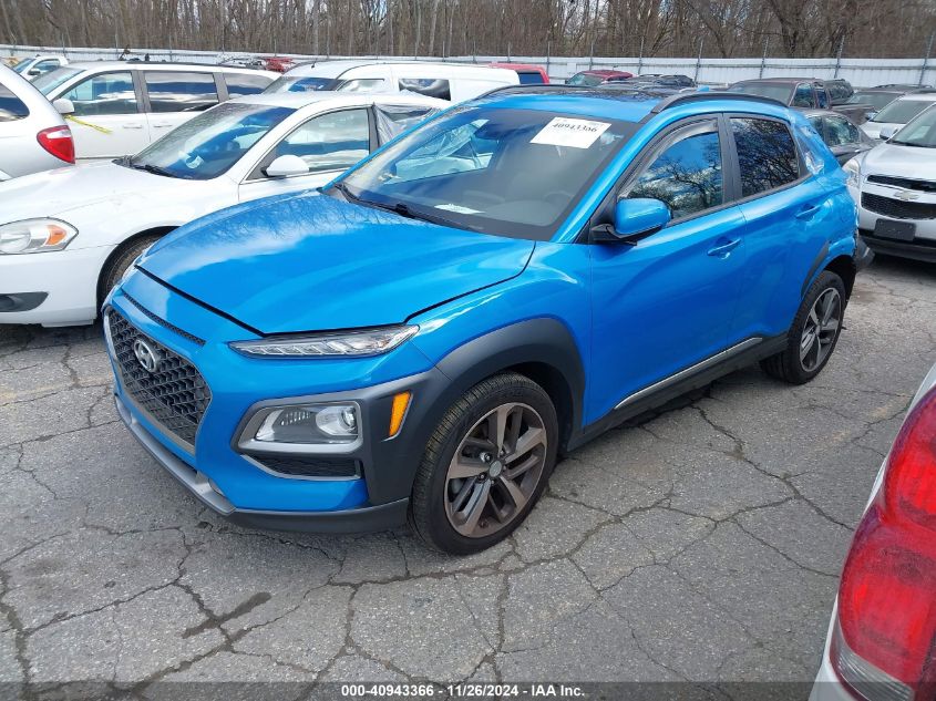 VIN KM8K3CA58KU249360 2019 Hyundai Kona, Limited no.2