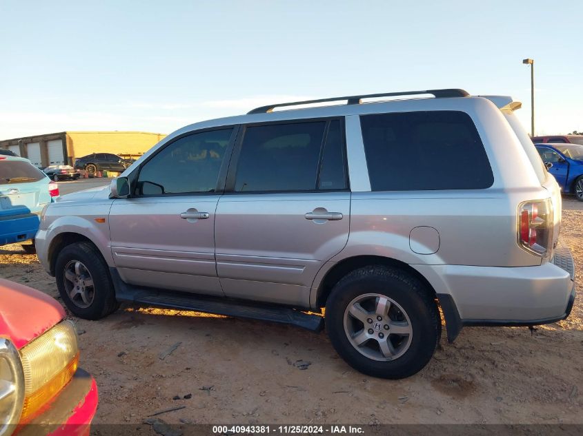 2007 Honda Pilot Ex VIN: 5FNYF184X7B017379 Lot: 40943381