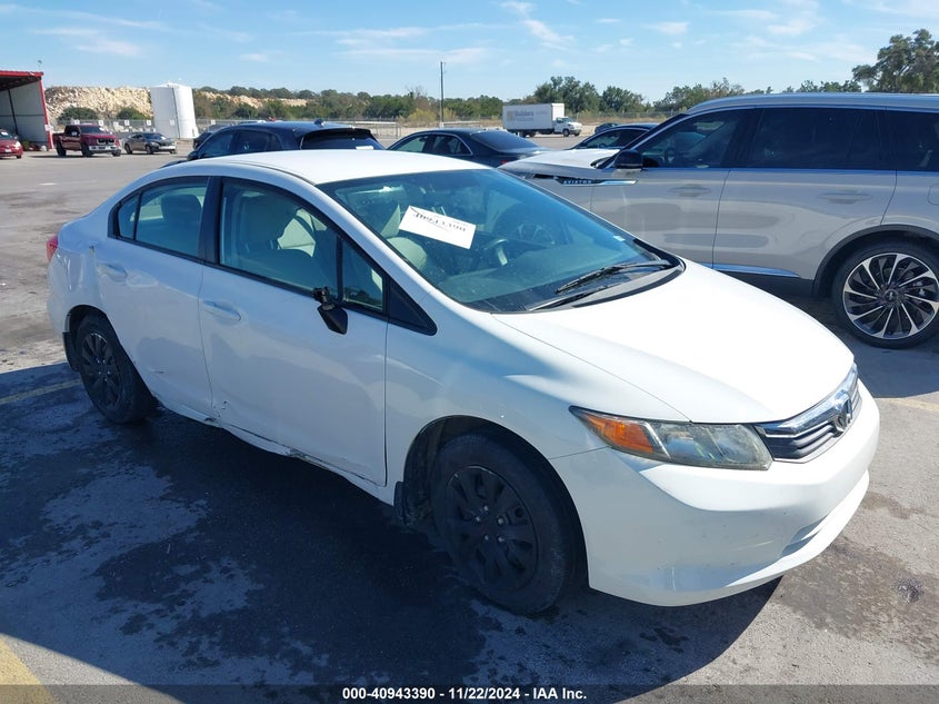 2012 HONDA CIVIC VIN: 2HGFB2F56CH583212