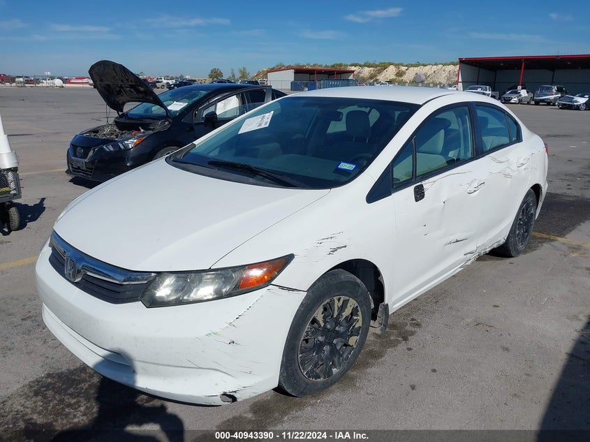 2012 HONDA CIVIC VIN: 2HGFB2F56CH583212