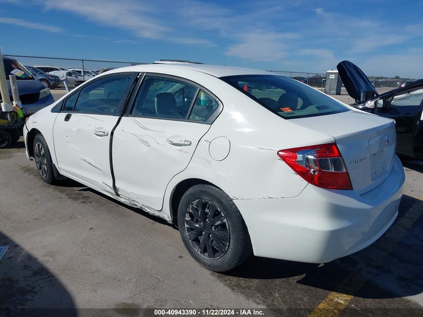 2012 HONDA CIVIC VIN: 2HGFB2F56CH583212