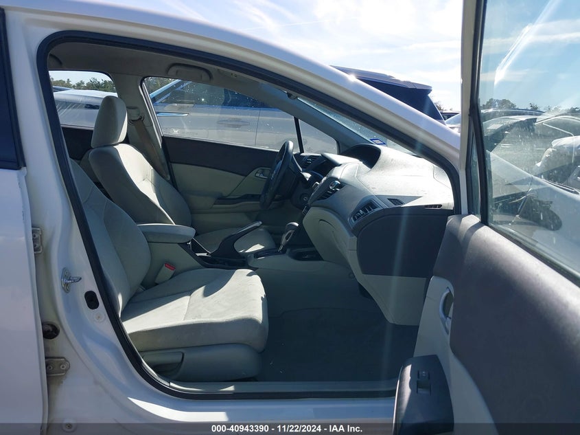 2012 HONDA CIVIC VIN: 2HGFB2F56CH583212