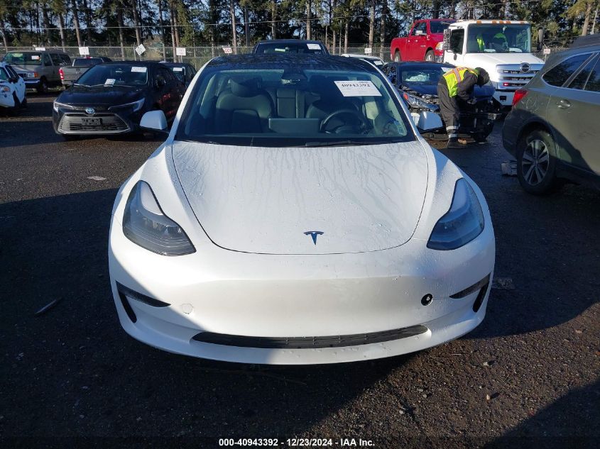 VIN 5YJ3E1EBXPF454881 2023 Tesla Model 3, Long Rang... no.12