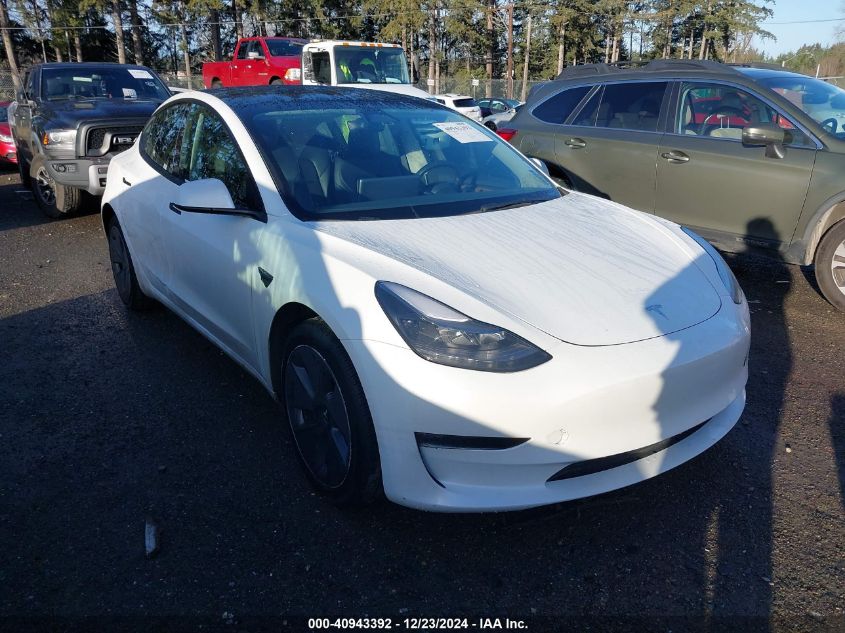 VIN 5YJ3E1EBXPF454881 2023 Tesla Model 3, Long Rang... no.1