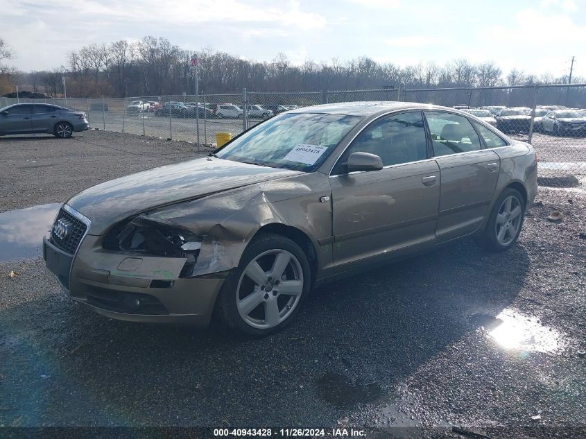 2008 Audi A6 3.2 VIN: WAUDH74F28N029657 Lot: 40943428