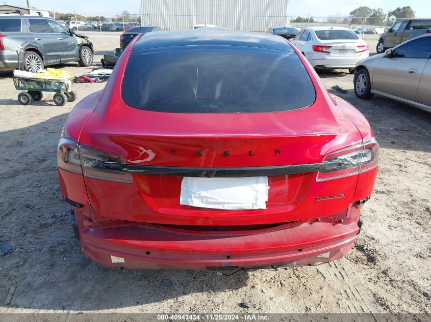 2017 Tesla Model S 100D/60D/75D/90D/P100D VIN: 5YJSA1E23HF224575 Lot: 40943434