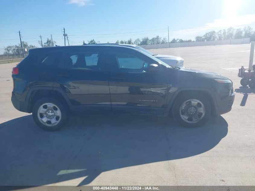 2014 Jeep Cherokee Sport VIN: 1C4PJLAB5EW148324 Lot: 40943448