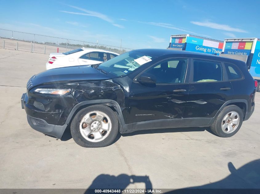 2014 Jeep Cherokee Sport VIN: 1C4PJLAB5EW148324 Lot: 40943448