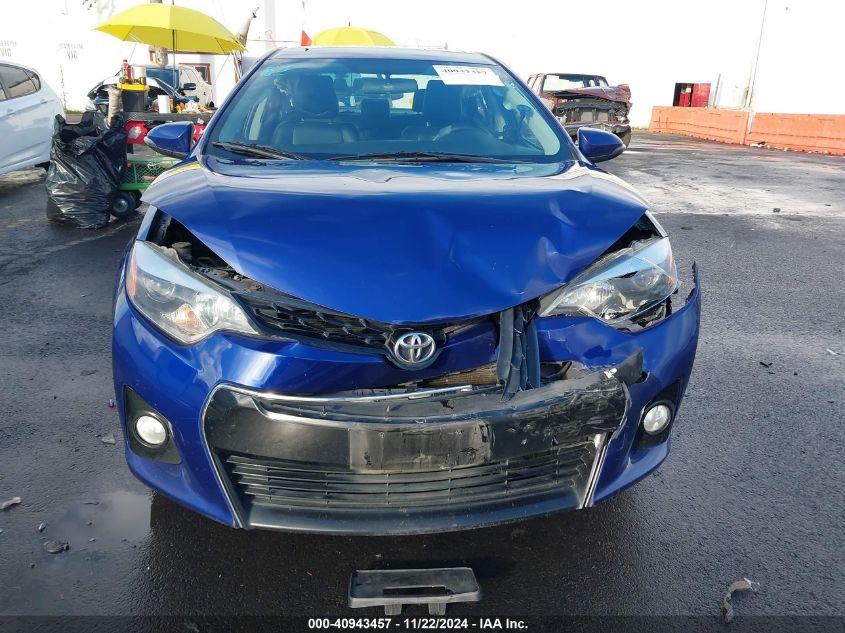 2016 Toyota Corolla S Premium VIN: 2T1BURHE8GC533473 Lot: 40943457