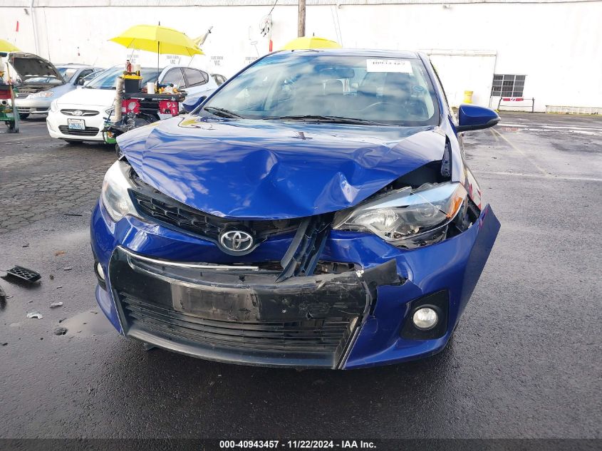 2016 Toyota Corolla S Premium VIN: 2T1BURHE8GC533473 Lot: 40943457