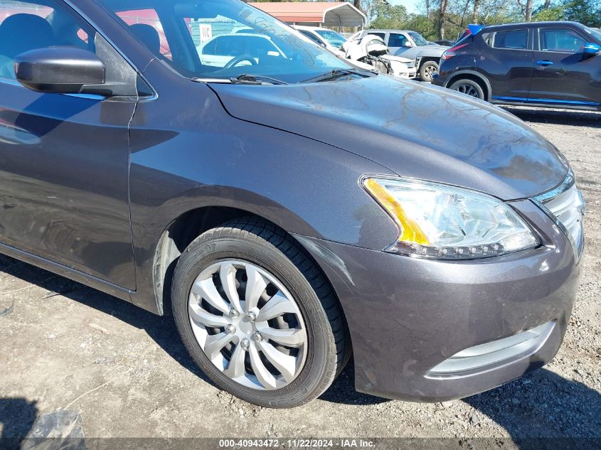 2014 Nissan Sentra Sv VIN: 3N1AB7APXEL676004 Lot: 40943472