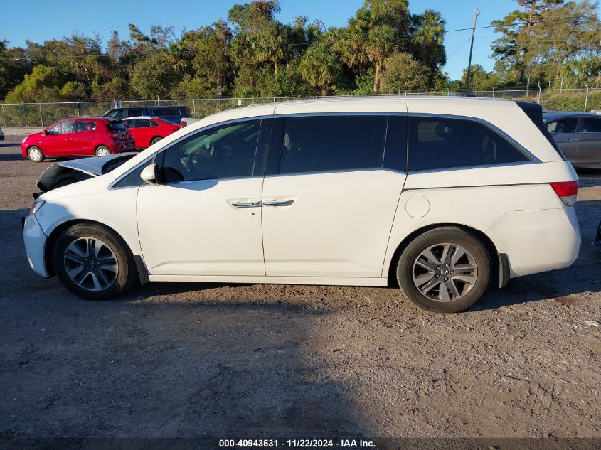 2016 Honda Odyssey Touring/Touring Elite VIN: 5FNRL5H90GB051055 Lot: 40943531