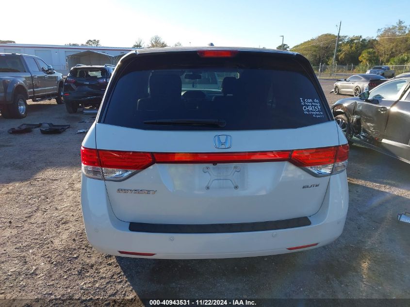 2016 Honda Odyssey Touring/Touring Elite VIN: 5FNRL5H90GB051055 Lot: 40943531