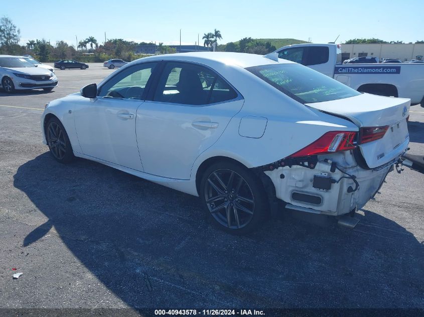 VIN JTHBA1D27G5038053 2016 Lexus IS, 200T no.3