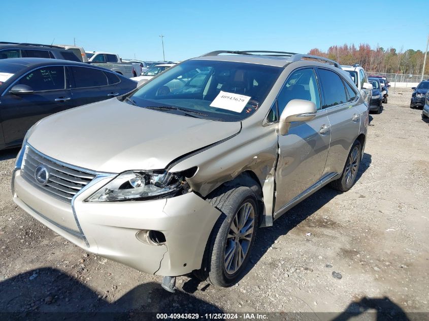 VIN 2T2BK1BA1DC193233 2013 Lexus RX, 350 no.2