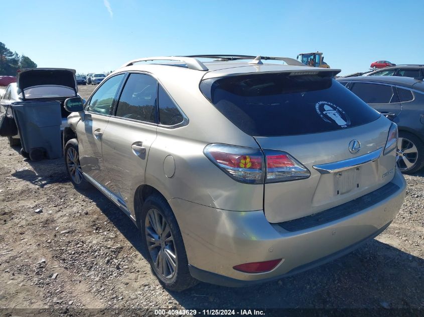 VIN 2T2BK1BA1DC193233 2013 Lexus RX, 350 no.3