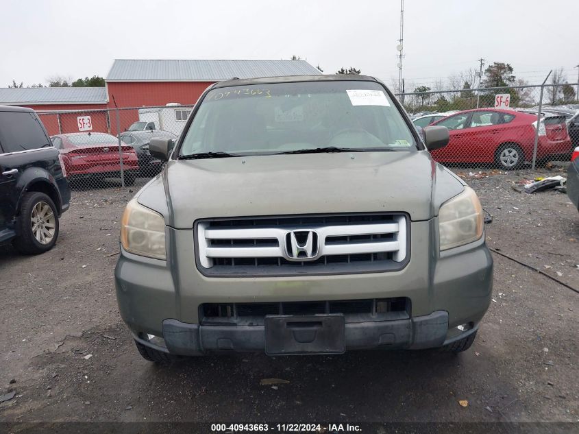 2008 Honda Pilot Ex-L VIN: 5FNYF18538B020439 Lot: 40943663