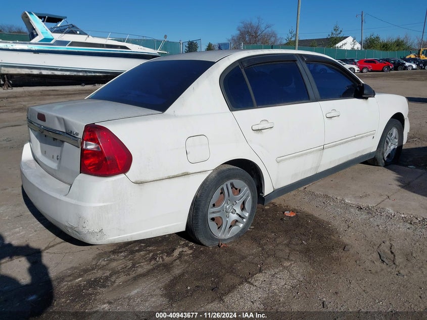 2006 CHEVROLET MALIBU VIN: 1G1ZS51866F243460