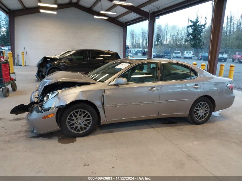 2004 Lexus Es 330 VIN: JTHBA30G945029640 Lot: 40943683