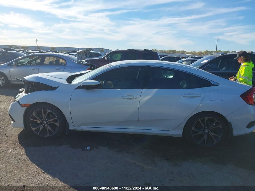 2021 Honda Civic Sport VIN: 2HGFC2F80MH550151 Lot: 40943690