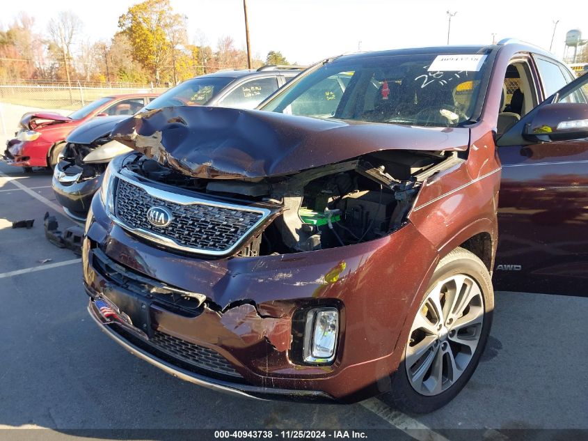 2014 KIA SORENTO SX V6 - 5XYKWDA78EG538618