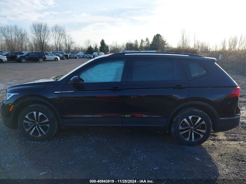 2022 Volkswagen Tiguan 2.0T S VIN: 3VV0B7AX1NM110995 Lot: 40943819