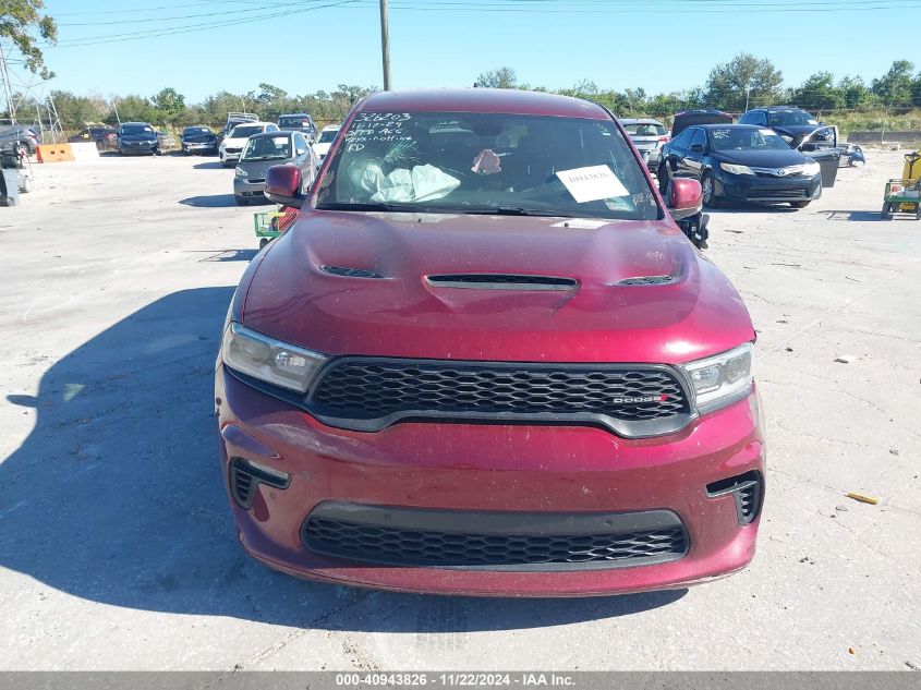 2022 Dodge Durango R/T Rwd VIN: 1C4SDHCTXNC226392 Lot: 40943826