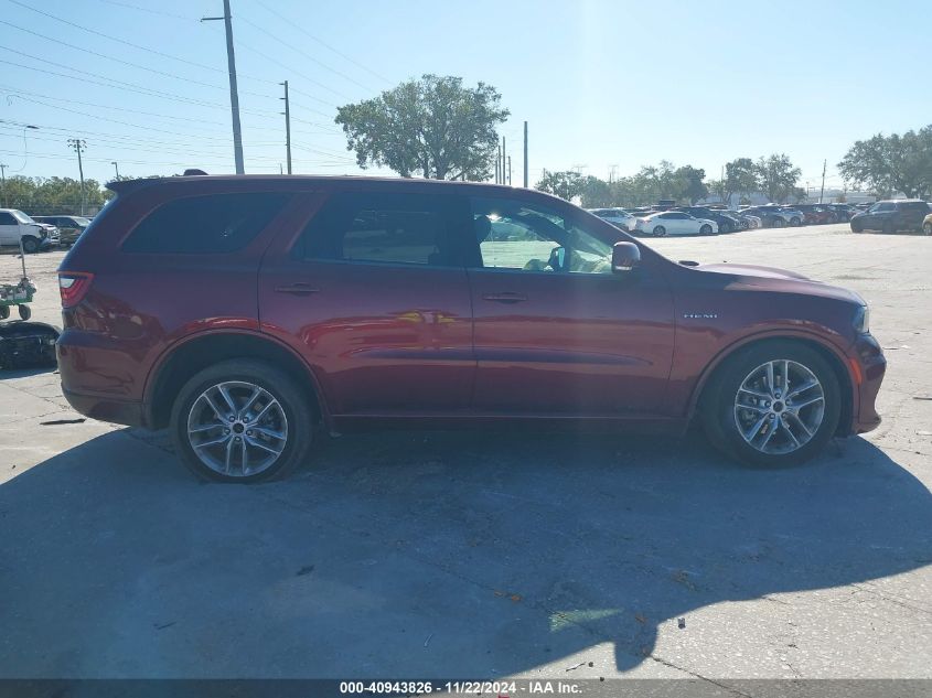 2022 Dodge Durango R/T Rwd VIN: 1C4SDHCTXNC226392 Lot: 40943826