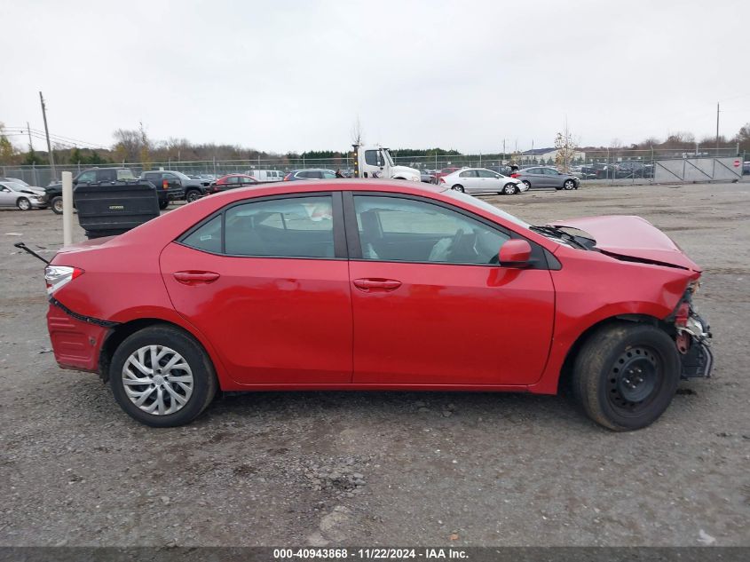 2017 Toyota Corolla Le VIN: 5YFBURHE7HP584674 Lot: 40943868