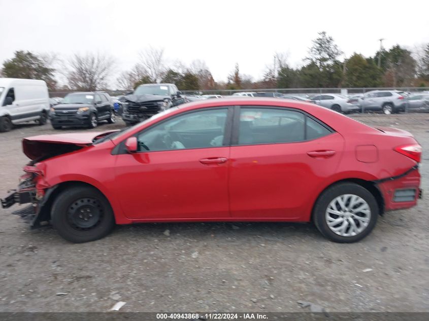 2017 Toyota Corolla Le VIN: 5YFBURHE7HP584674 Lot: 40943868