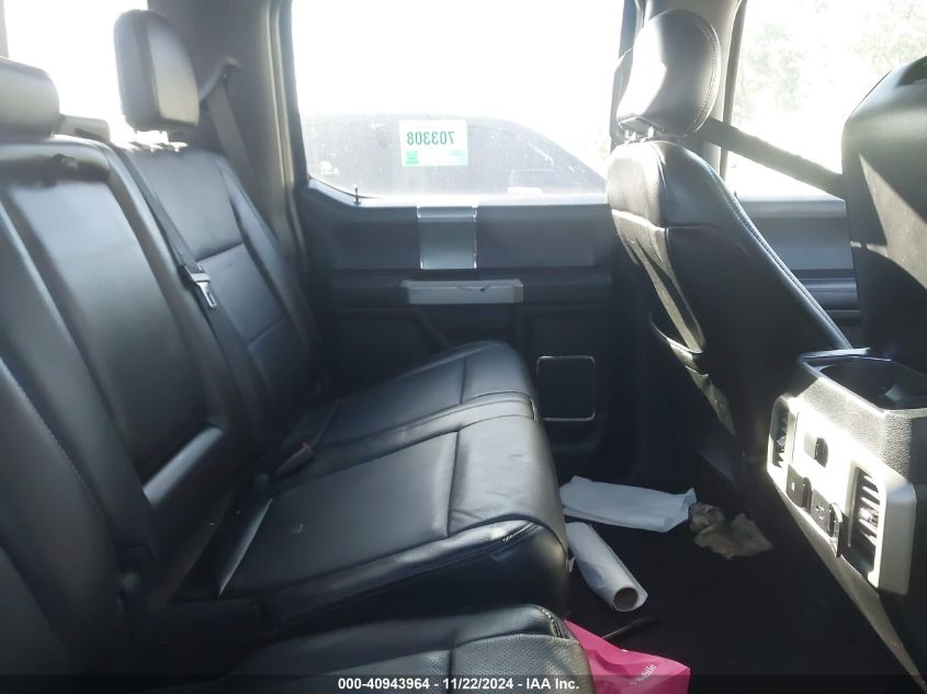 2017 FORD F-150 LARIAT VIN: 1FTEW1CG1HKC96133