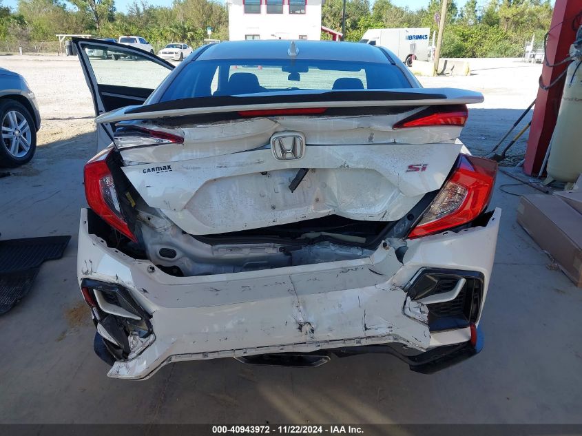 2020 Honda Civic Si Sedan VIN: 2HGFC1E54LH701556 Lot: 40943972