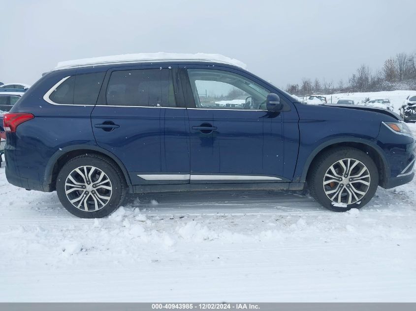 2017 Mitsubishi Outlander Se/Sel VIN: JA4AZ3A38HZ008207 Lot: 40943985