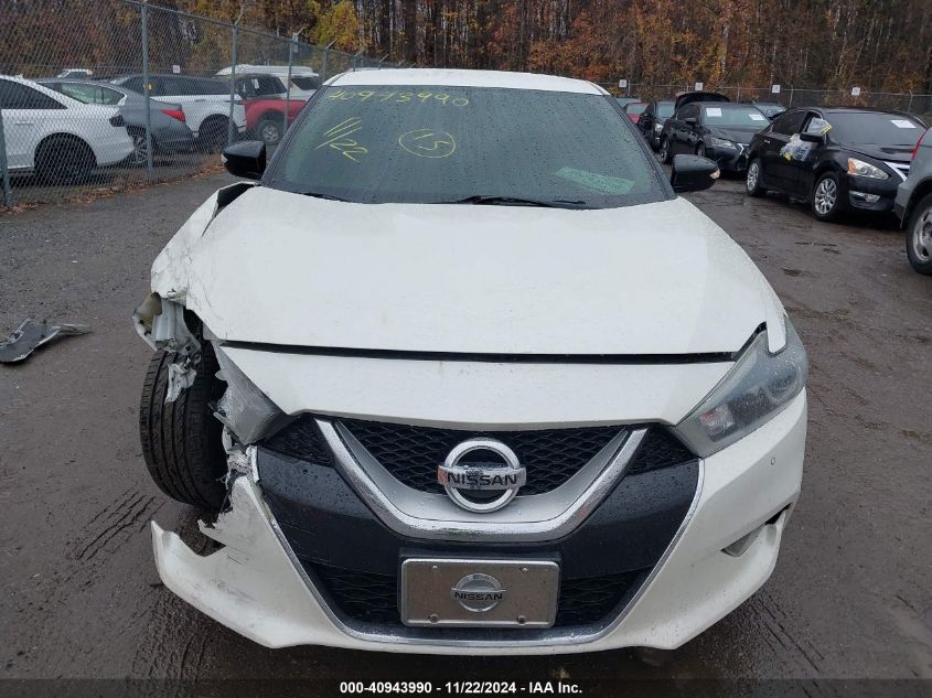 2017 Nissan Maxima 3.5 Sv VIN: 1N4AA6AP8HC448941 Lot: 40943990