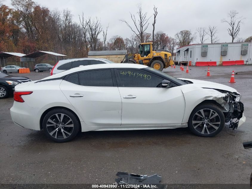 2017 Nissan Maxima 3.5 Sv VIN: 1N4AA6AP8HC448941 Lot: 40943990