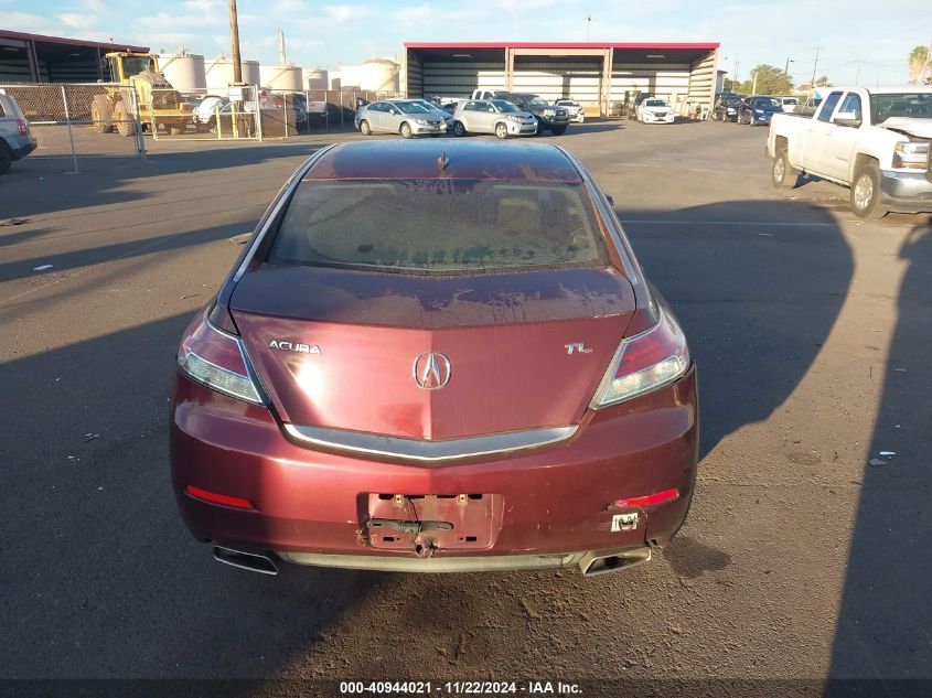 2012 Acura Tl 3.5 VIN: 19UUA8F23CA039929 Lot: 40944021