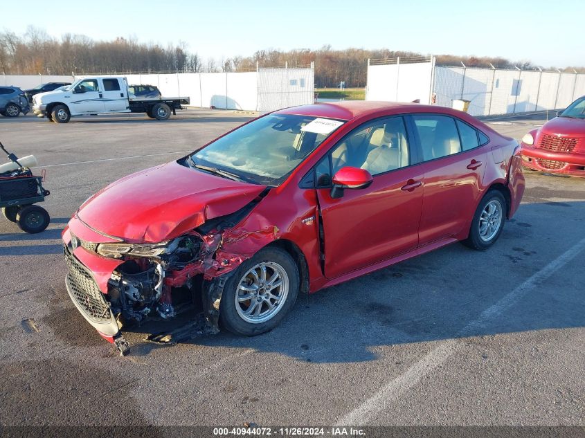 VIN JTDEAMDEXMJ017730 2021 Toyota Corolla, Hybrid Le no.2