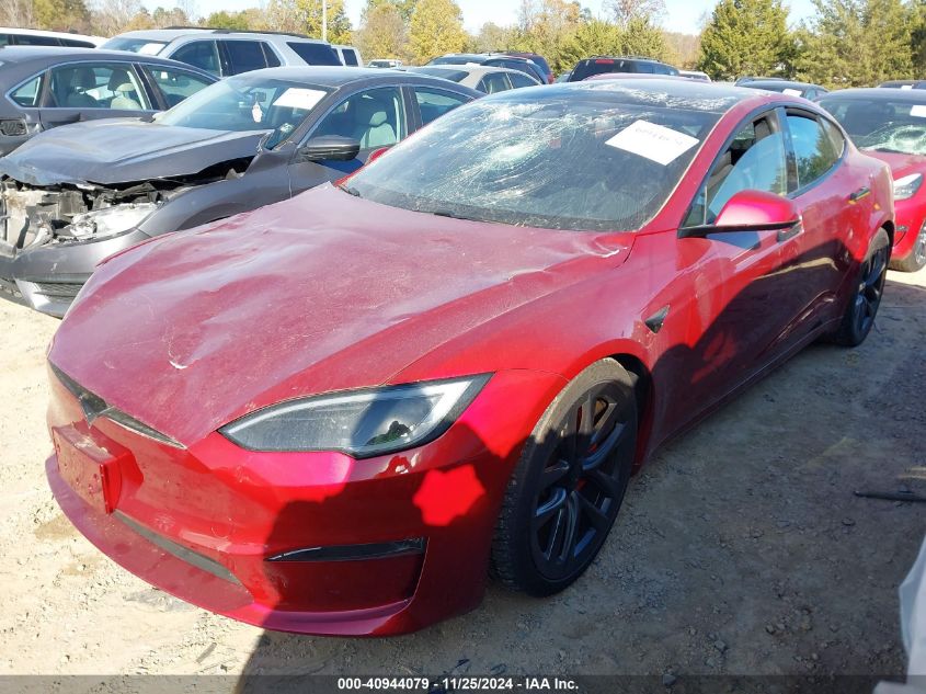 VIN 5YJSA1E65PF523079 2023 TESLA MODEL S no.2