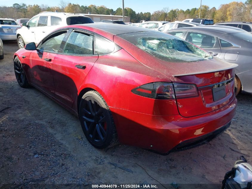 VIN 5YJSA1E65PF523079 2023 TESLA MODEL S no.3