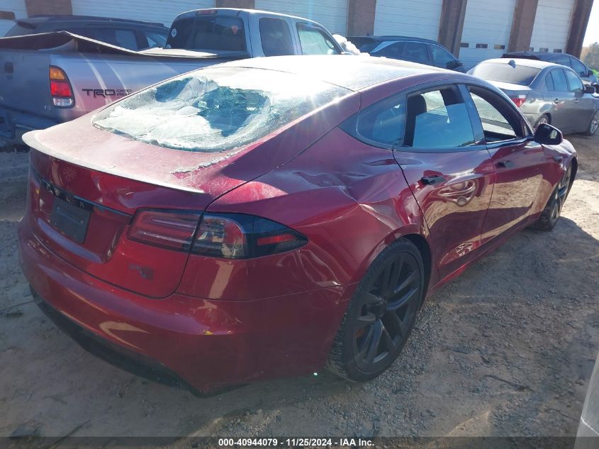 VIN 5YJSA1E65PF523079 2023 TESLA MODEL S no.4