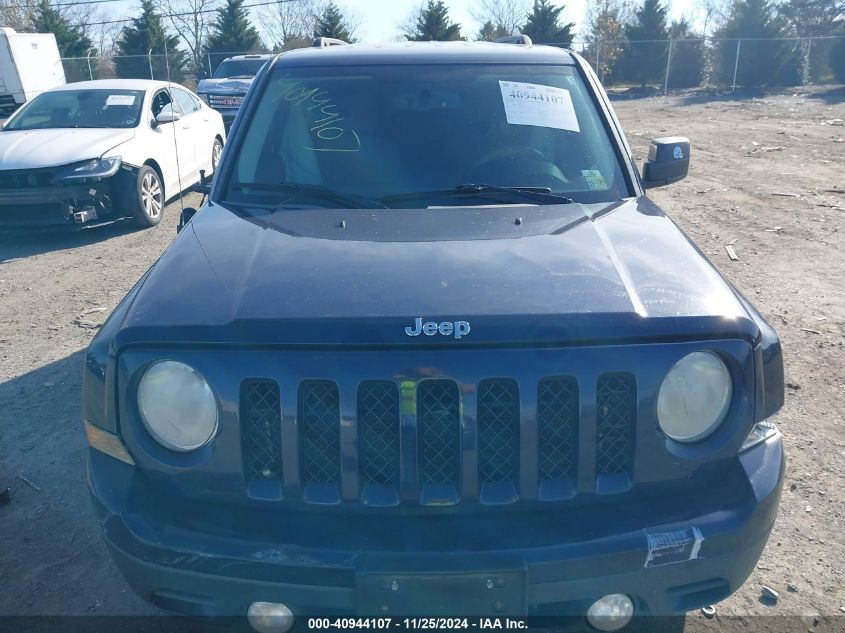 VIN 1C4NJRFB1ED910918 2014 Jeep Patriot, Latitude no.12