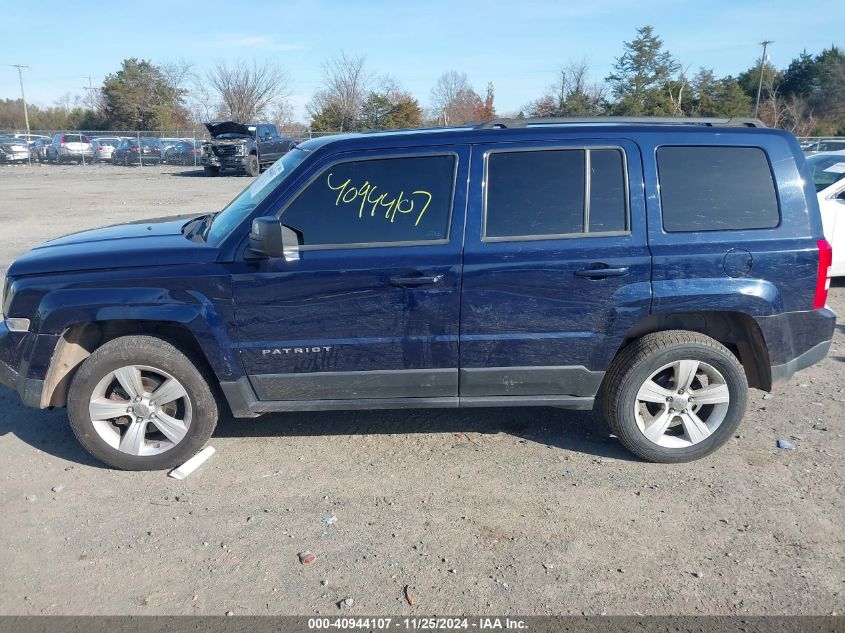 VIN 1C4NJRFB1ED910918 2014 Jeep Patriot, Latitude no.14