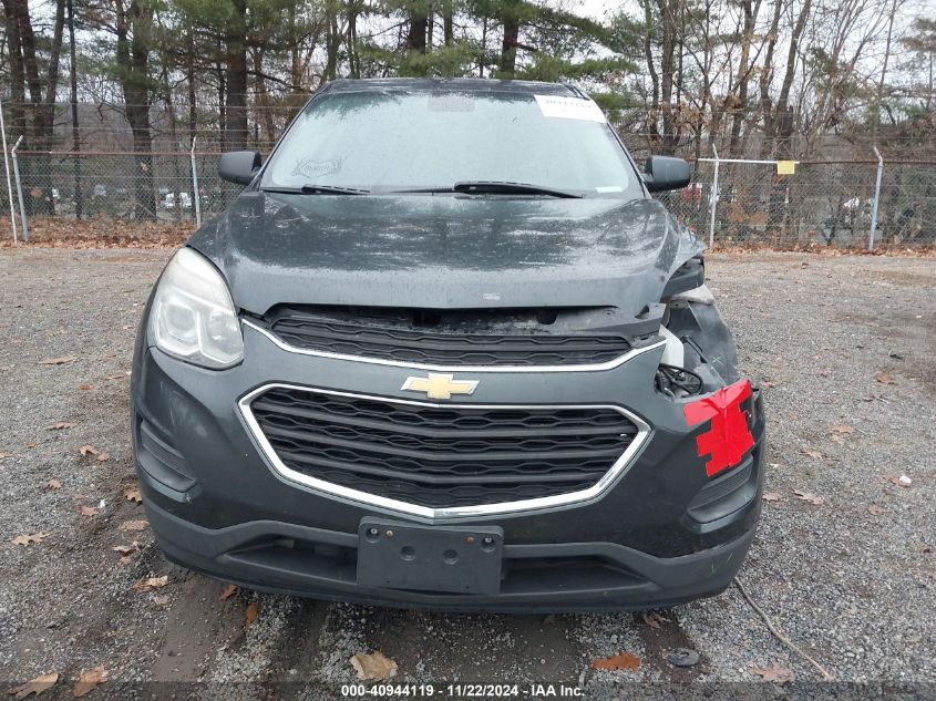 2017 Chevrolet Equinox Ls VIN: 2GNALBEK6H6120929 Lot: 40944119