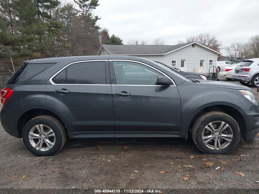 2017 Chevrolet Equinox Ls VIN: 2GNALBEK6H6120929 Lot: 40944119