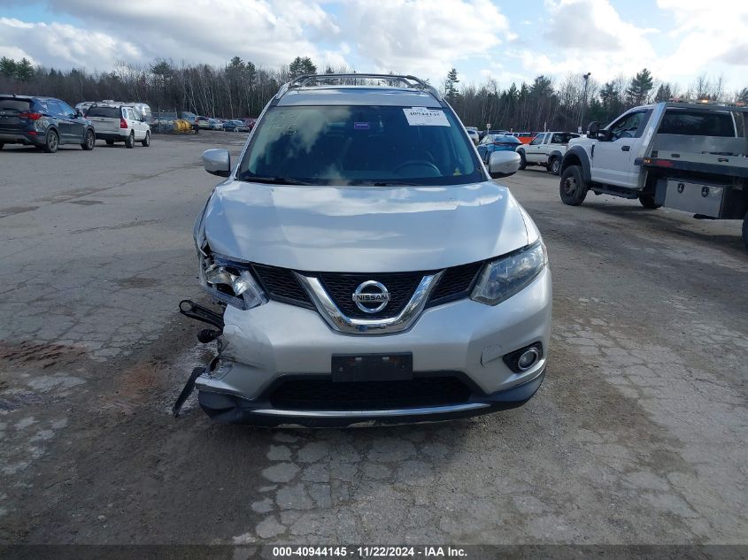 2015 Nissan Rogue Sv VIN: 5N1AT2MV2FC920082 Lot: 40944145