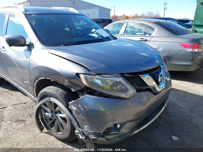 2016 Nissan Rogue Sl VIN: KNMAT2MT3GP677508 Lot: 40944148