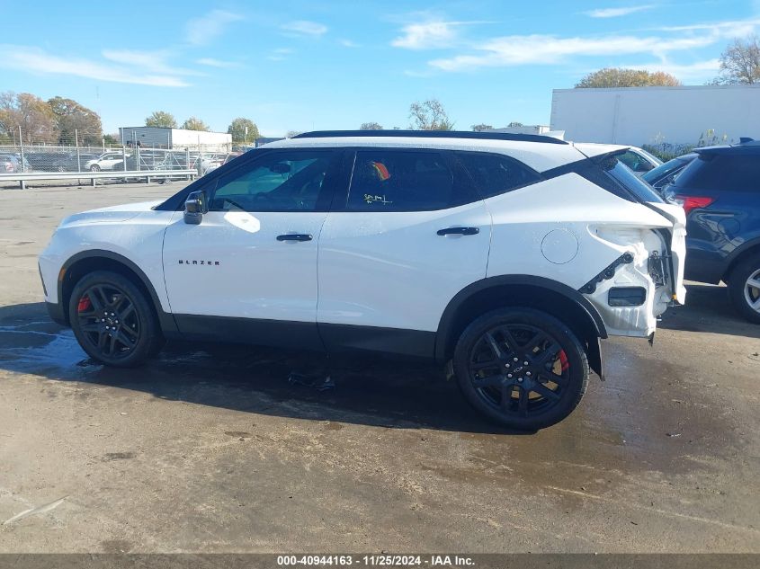 2022 Chevrolet Blazer Fwd 2Lt VIN: 3GNKBCR44NS139601 Lot: 40944163