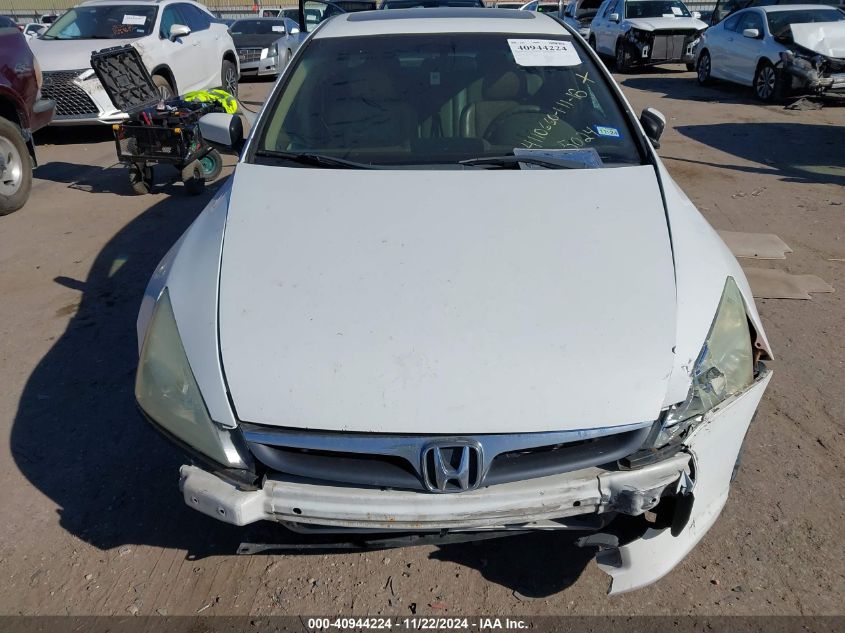 2006 Honda Accord 2.4 Ex VIN: 1HGCM56846A185024 Lot: 40944224