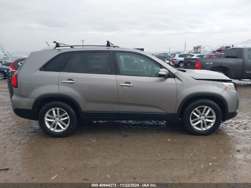 2014 Kia Sorento Lx VIN: 5XYKTDA69EG467459 Lot: 40944272