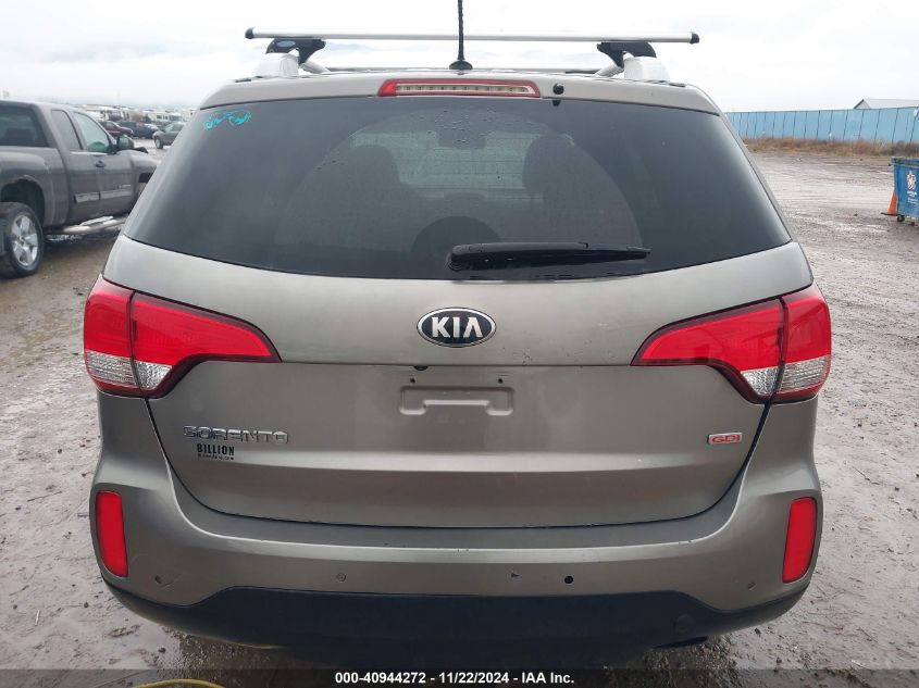 2014 Kia Sorento Lx VIN: 5XYKTDA69EG467459 Lot: 40944272